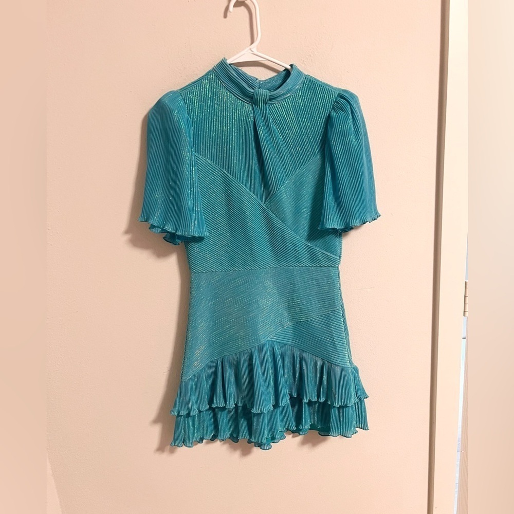 Saylor Marbella Ruffle Texture Dress - Picture 5 of 14